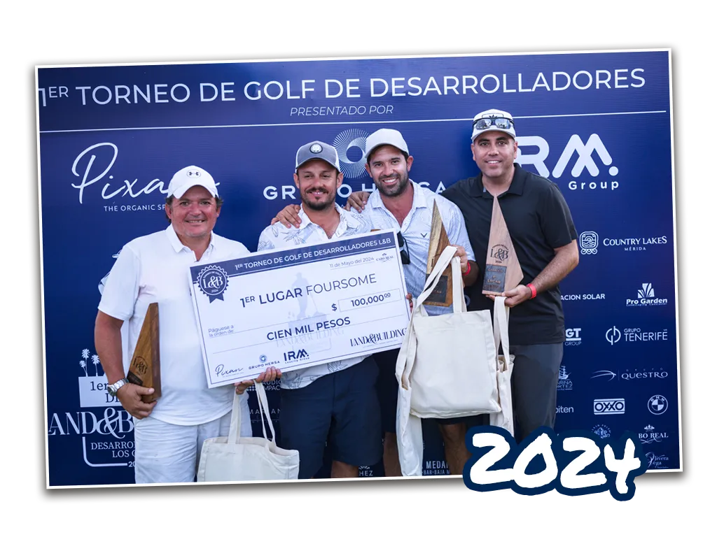 Ganadores torneo Golf L&B 2024